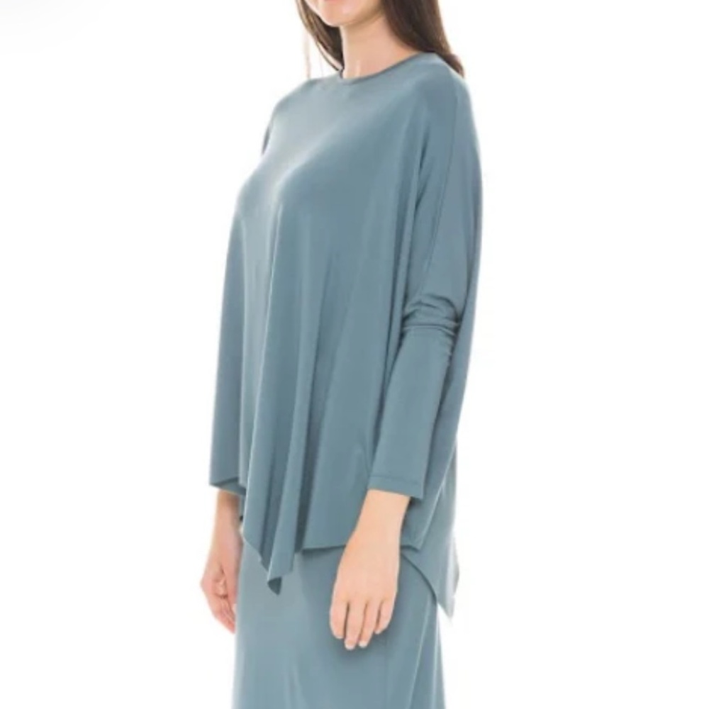 NWOT Maya’s Place Modal “Eden” Batwing Style Women's Flowy Top in 3XL Modest - Picture 2 of 6